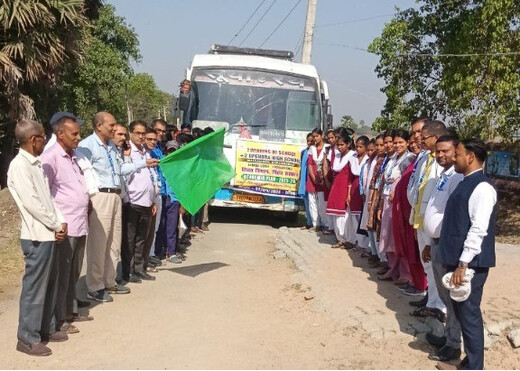 गया विश्वविद्यालय में छात्रों का शैक्षणिक भ्रमण, ट्विनिंग ऑफ स्कूल से मिला व्यावहारिक ज्ञान